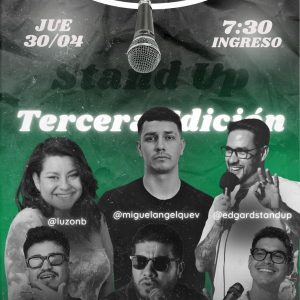 Entrada Test Night Comedy - Jueves 30 de Abril a las 19:30hrs